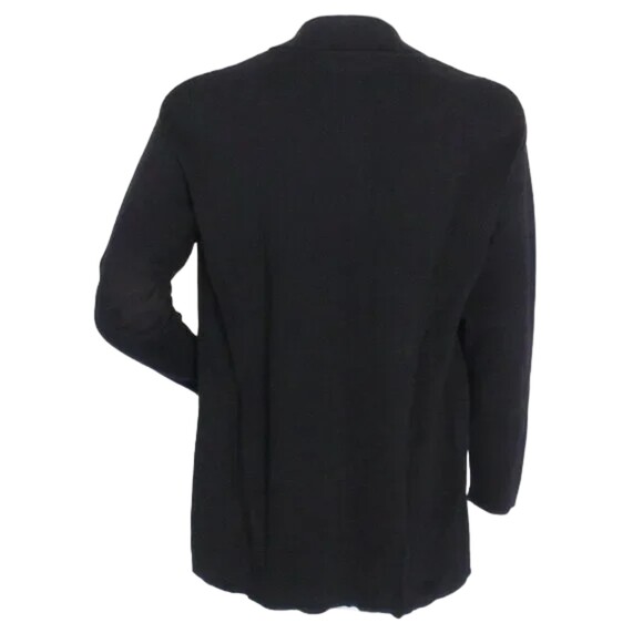 PERUVIAN CONNECTION Cotton Knit Sweater Blazer, XS, Open front, Pockets - Picture 6 of 10